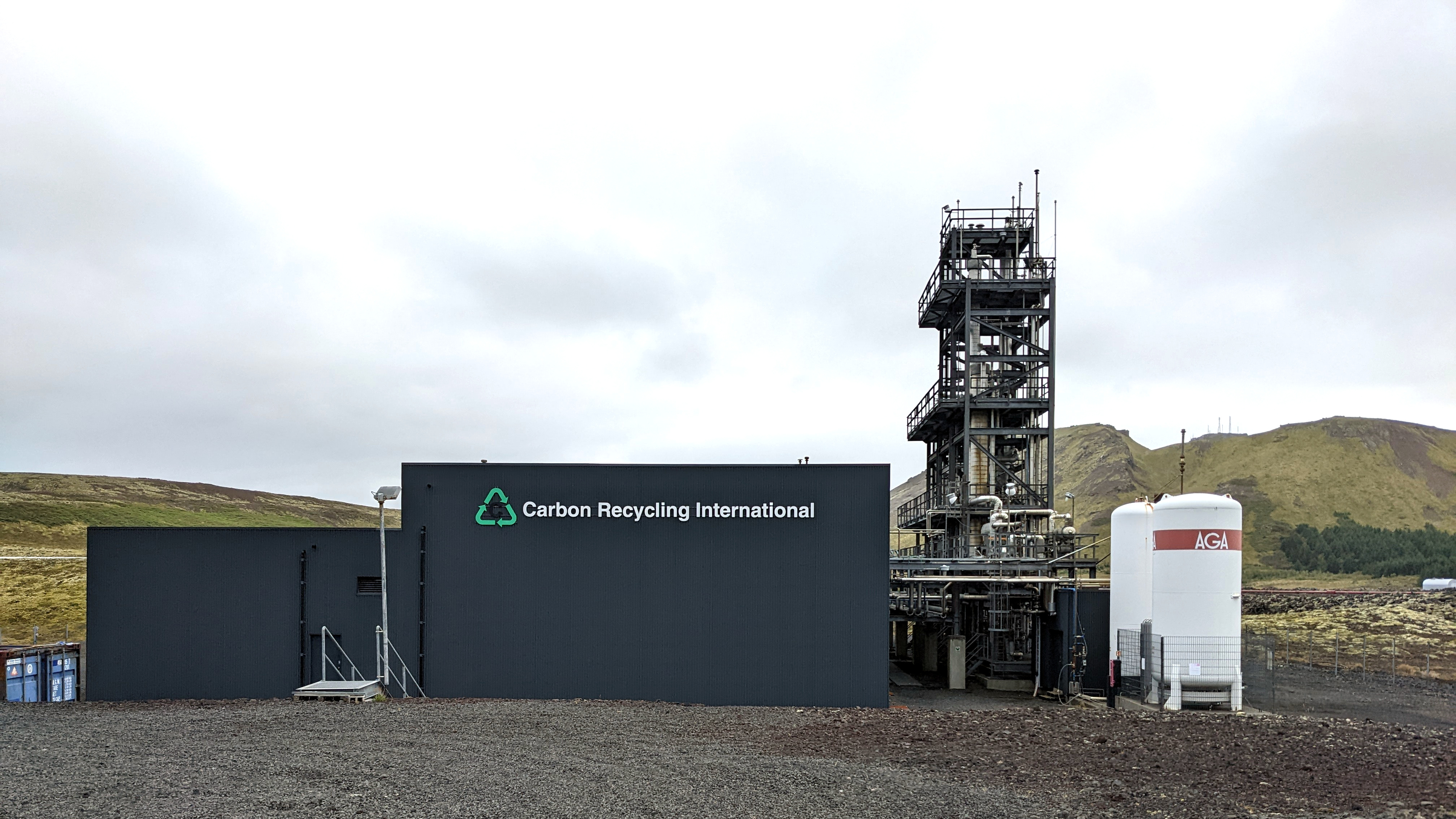 Green Methanol factory in Iceland